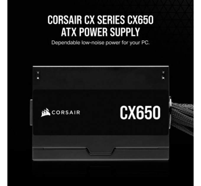Блок живлення Corsair 650W CX650 (CP-9020278-EU)