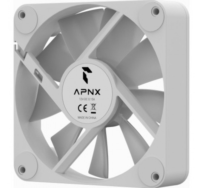 Кулер до корпусу APNX FP1-120 ARGB White (APF3-PF11217.21)