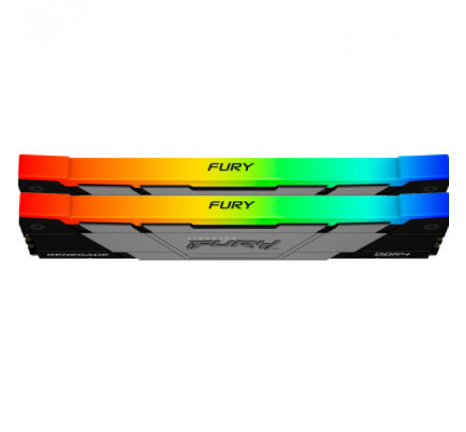 Модуль пам'яті для комп'ютера DDR4 16GB (2x8GB) 4266 MHz RenegadeRGB Kingston Fury (ex.HyperX) (KF442C19RB2AK2/16)