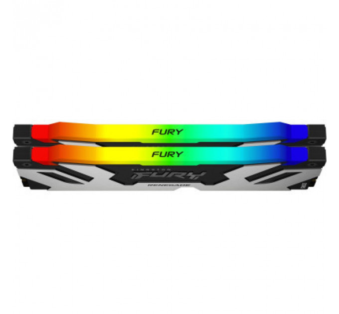 Модуль пам'яті для комп'ютера DDR5 32GB (2x16GB) 7200 MHz Renegade RGB XMP Kingston Fury (ex.HyperX) (KF572C38RSAK2-32)