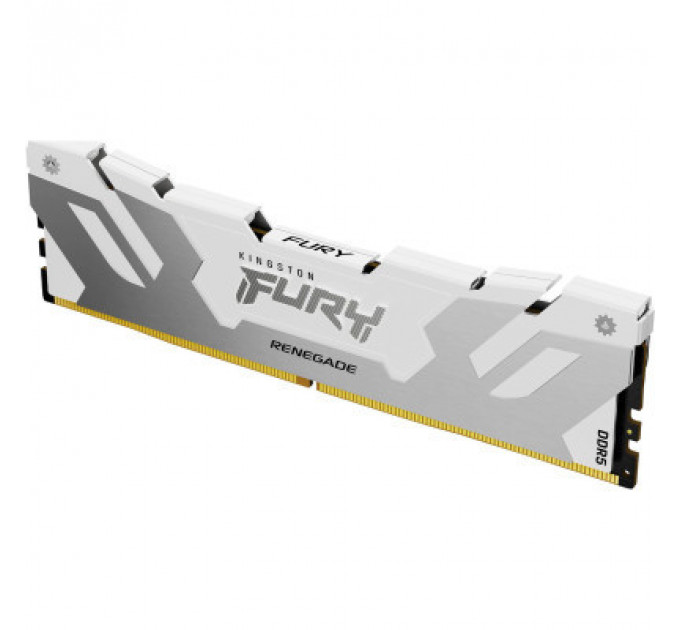 Модуль пам'яті для комп'ютера DDR5 16GB 6800 MHz Renegade White XMP Kingston Fury (ex.HyperX) (KF568C36RW-16)