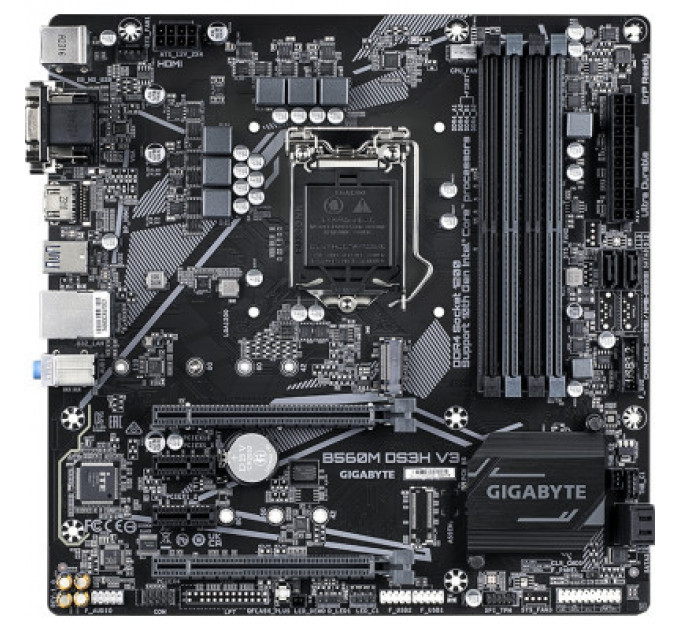 Материнська плата GIGABYTE B560M DS3H V3