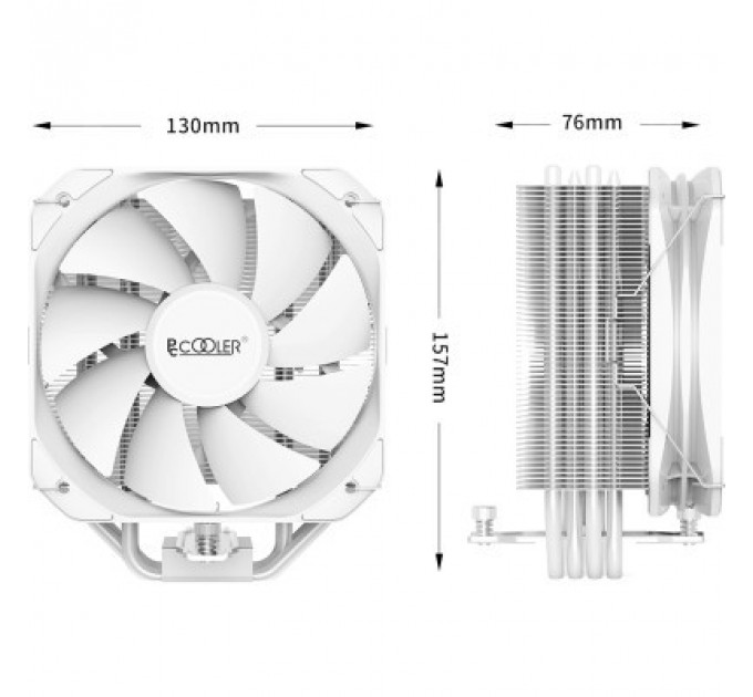 Кулер до процесора PcCooler PALADIN EX400S (PALADIN 400 WH)