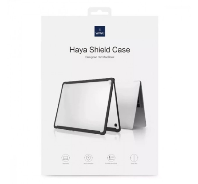 WIWU Чохол до ноутбука WIWU (накладка) 15,3" MacBook Air 2023, Haya, black (57107)