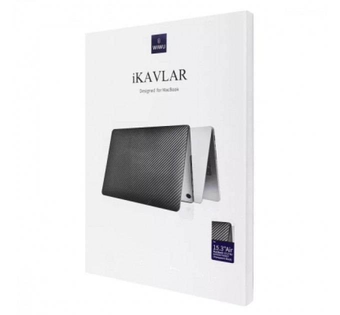 WIWU Чохол до ноутбука WIWU (накладка) 15,3 MacBook Air 2023, iKavlar Crystal, white (57108)