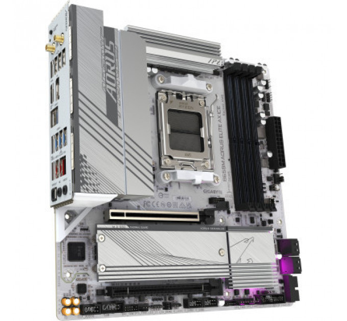 Материнська плата GIGABYTE B650M AORUS ELITE AX ICE (B650M A ELITE AX ICE)