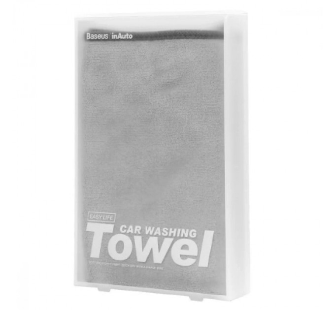 Baseus Серветки Baseus Microfiber Easy life 40*80cm *1шт gray (CRXCMJ-A0G)