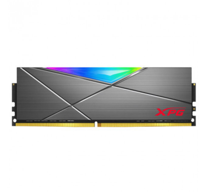 Модуль пам'яті для комп'ютера DDR4 32GB 3600 MHz XPG Spectrix D50 RGB Tungsten Gray ADATA (AX4U360032G18I-ST50)