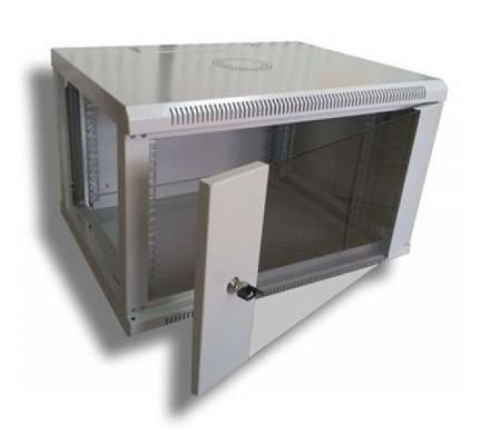 Шафа настінна Hypernet 6U 19" 600x500 (WMNC-500-6U-FLAT)