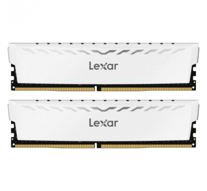 Модуль пам'яті для комп'ютера DDr432GB (2x16GB) 3600 MHz Thor White Lexar (LD4BU016G-R3600GDWG)