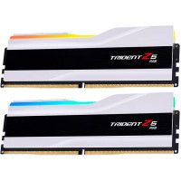 Модуль пам'яті для комп'ютера DDR5 64GB (2x32GB) 6400 MHz Trident Z5 RGB Matte White G.Skill (F5-6400J3239G32GX2-TZ5RW)