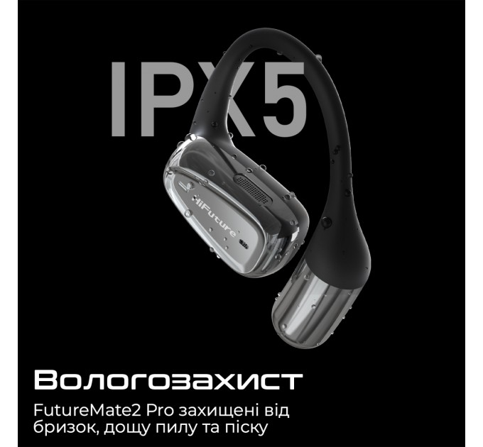 Bluetooth-гарнітура HiFuture FutureMate2 Pro Black