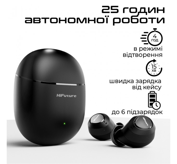 Bluetooth-гарнітура HiFuture OlymBuds3 White (olymbuds3.white)