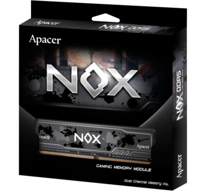 Модуль пам'яті для комп'ютера DDR5 8GB 5200 MHz Nox Apacer (AH5U08G52C52RMBAA-1)