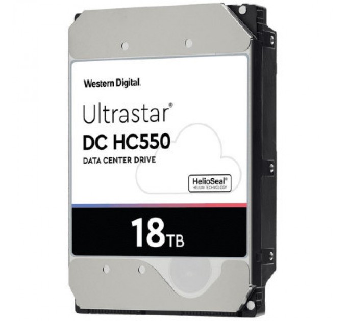 Жорсткий диск для сервера 18TB SATA 7200 256MB DC HC550 WD (0F38459)