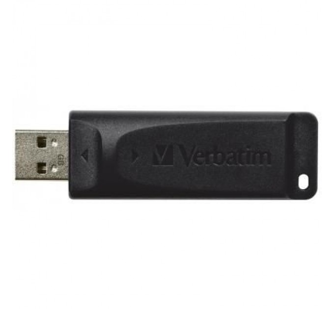 Verbatim USB флеш накопичувач Verbatim 64GB Slider Black USB 2.0 (98698)