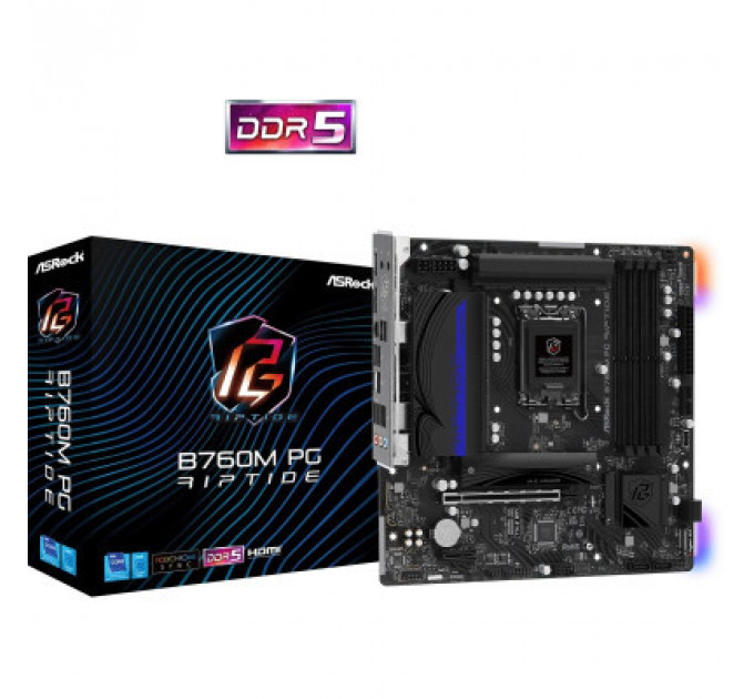 Материнська плата ASRock B760M PG RIPTIDE