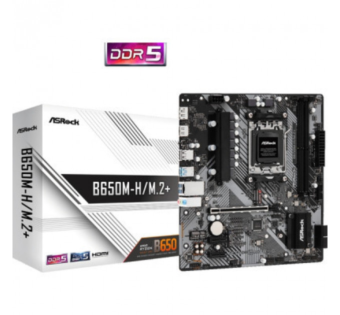 Материнська плата ASRock B650M-H/M.2+