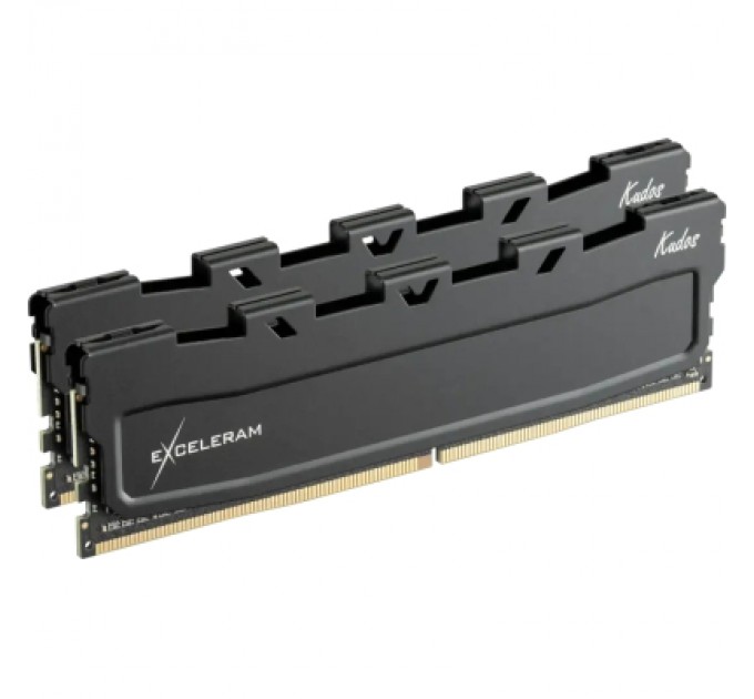 Модуль пам'яті для комп'ютера DDR5 64GB (2x32GB) 6000 MHz Black Kudos eXceleram (EK50640603240CD)