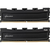 Модуль пам'яті для комп'ютера DDR5 64GB (2x32GB) 6000 MHz Black Kudos eXceleram (EK50640603240CD)