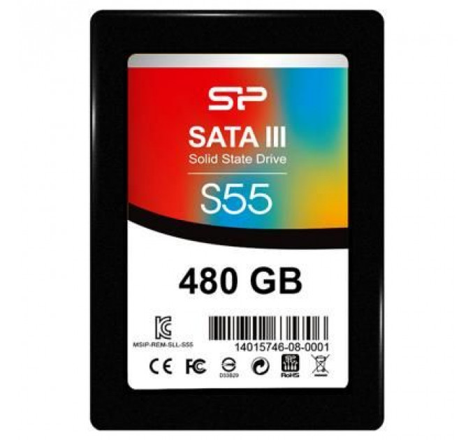 Накопичувач SSD 2.5" 480GB Silicon Power (SP480GBSS3S55S25)
