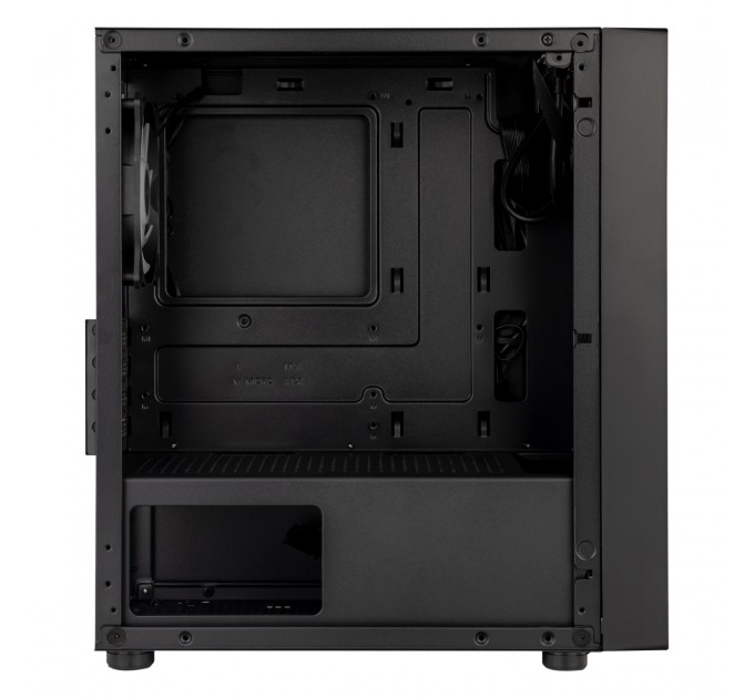 Prologix Корпус Prologix E102 Tempered Glass&Mesh Black