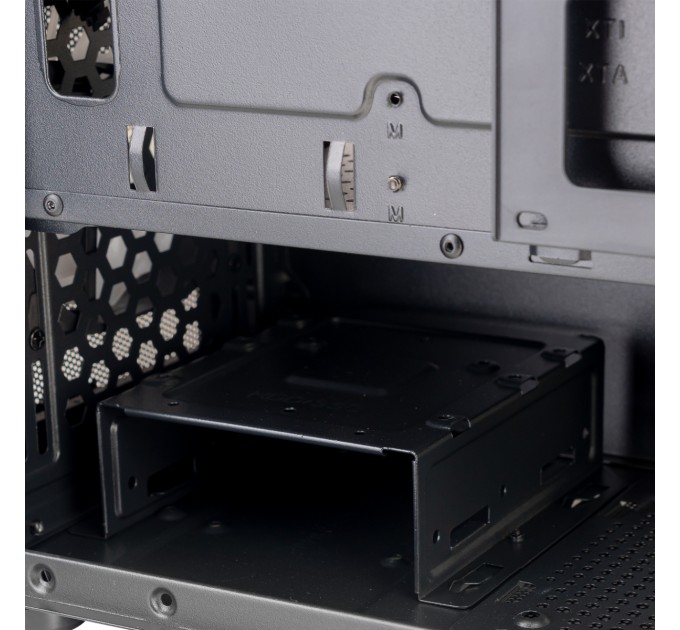 Prologix Корпус Prologix E102 Tempered Glass&Mesh Black