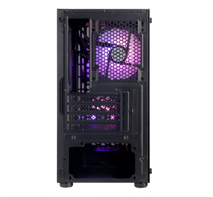 Prologix Корпус Prologix E102 Tempered Glass&Mesh Black