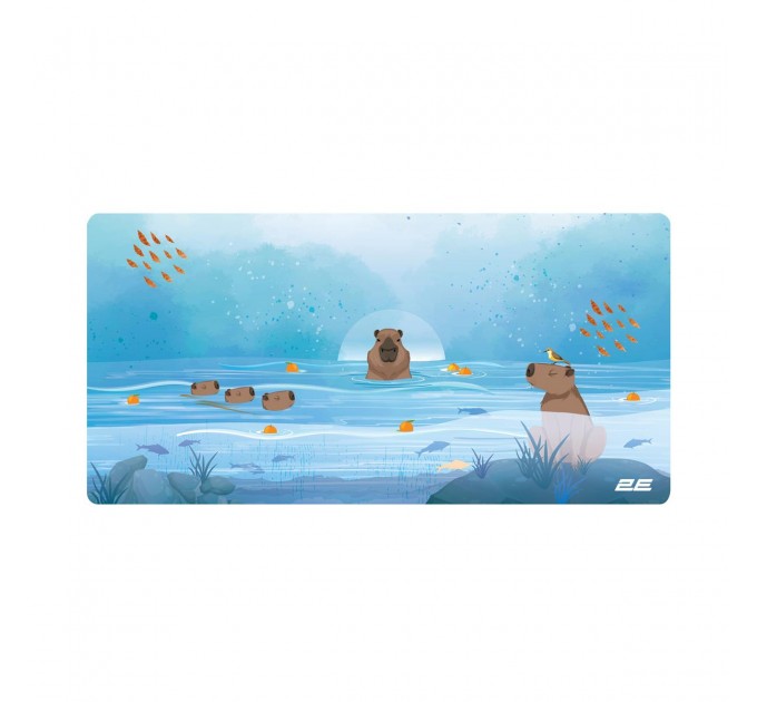 2E Ігрова поверхня 2E Capybarra L Blue (2E-PAD-L-CAPY-BLUE)
