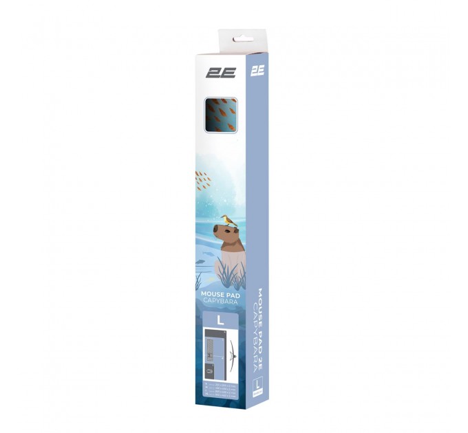 2E Ігрова поверхня 2E Capybarra L Blue (2E-PAD-L-CAPY-BLUE)