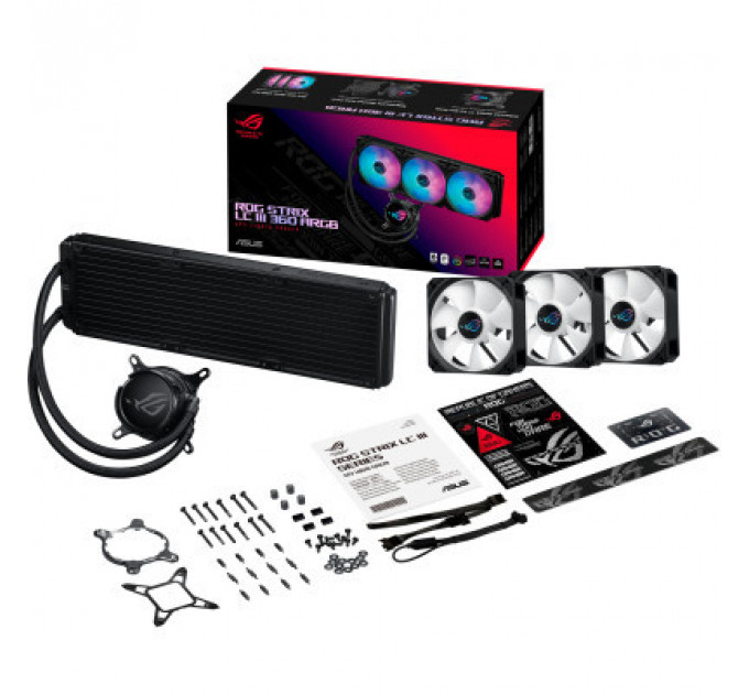 Система рідинного охолодження ASUS ROG Strix LC III 360 ARGB (90RC00T1-M0UAY0)