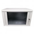 Шафа настінна Eserver 12U 600х600х637 (Ш*Г*В), скло (ES-Е1260G)
