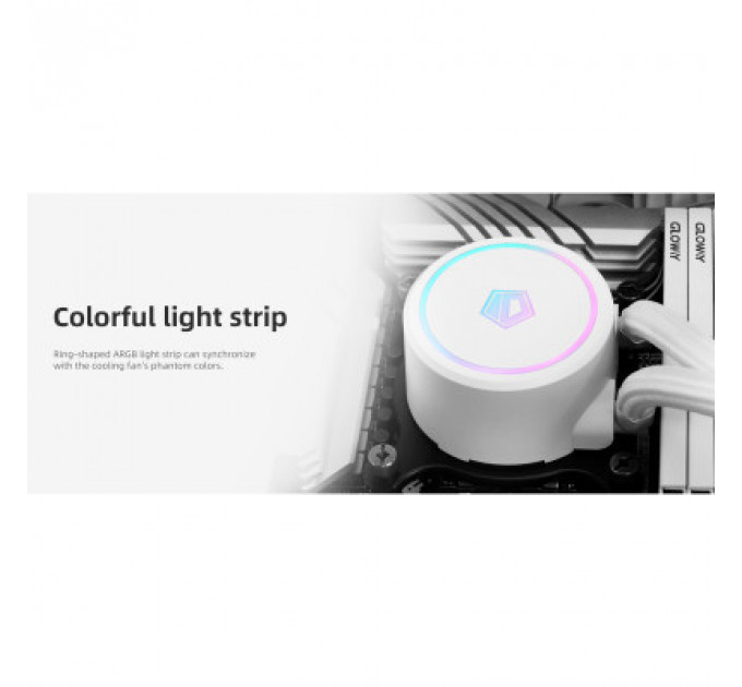 Система рідинного охолодження ID-Cooling FX360 ARGB WHITE