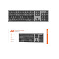 2E Клавіатура бездротова 2E KS270 WL/BT EN/UKR Grey/Black (2E-KS270WBGR_UA)