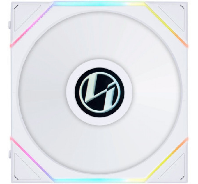 Кулер до корпусу Lian Li Reverse TL LCD 120-1, White Cooler (G99.12RTLLCD1W.00)