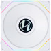 Кулер до корпусу Lian Li Reverse TL LCD 120-1, White Cooler (G99.12RTLLCD1W.00)