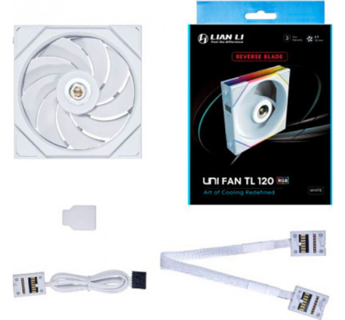Кулер до корпусу Lian Li TL 120-1, White Cooler (G99.12TL1W.00)