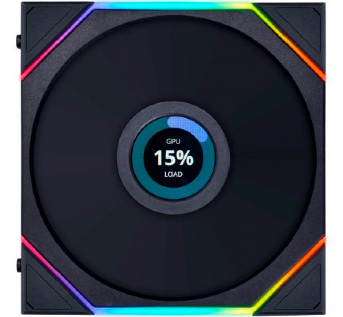 Кулер до корпусу Lian Li TL LCD 120-1, Black Cooler (G99.12TLLCD1B.00)