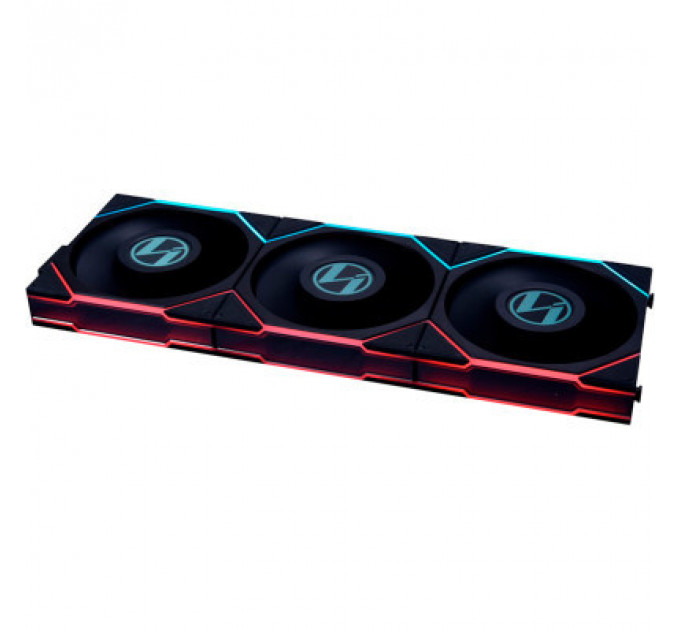 Кулер до корпусу Lian Li TL LCD 120-3, Black Cooler (G99.12TLLCD3B.00)