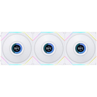 Кулер до корпусу Lian Li TLLCD 120-3, White Cooler (G99.12TLLCD3W.00)