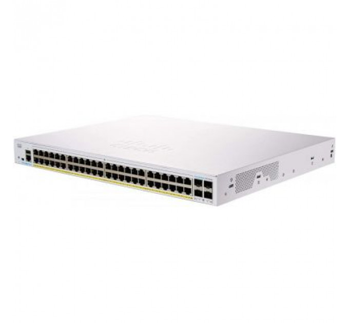 Комутатор мережевий Cisco CBS350-48T-4X-EU