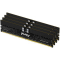 Kingston Модуль пам'яті для сервера Kingston 128GB 6000MT/s DDR5 ECC Reg CL32 DIMM (Kit of 4) FURY Renegade Pro EXPO (KF560R32RBEK4-128)