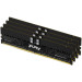 Kingston Модуль пам'яті для сервера Kingston 128GB 6000MT/s DDR5 ECC Reg CL32 DIMM (Kit of 4) FURY Renegade Pro EXPO (KF560R32RBEK4-128)