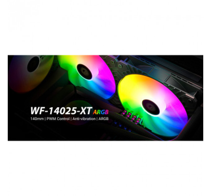Кулер до корпусу ID-Cooling WF-14025-XT ARGB