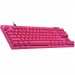 Клавiатура Logitech G PRO X TKL Rapid Magenta (920-013253)