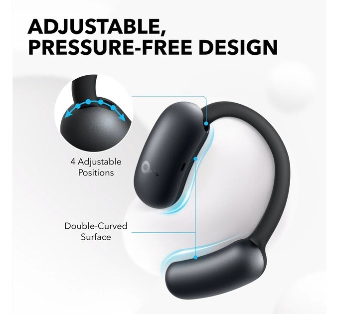 Bluetooth-гарнітура Anker SoundСore AeroFit 2 Black (A3874G11)