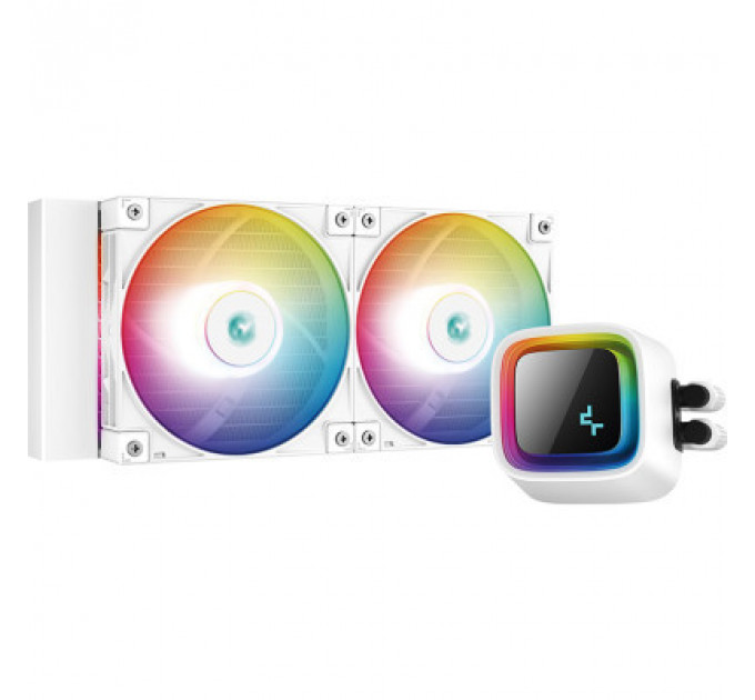 Система рідинного охолодження Deepcool LS520 White