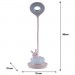 Kite Настільна лампа Kite Cloudy Bunny LED з акумулятором , рожева (K24-493-1-2)