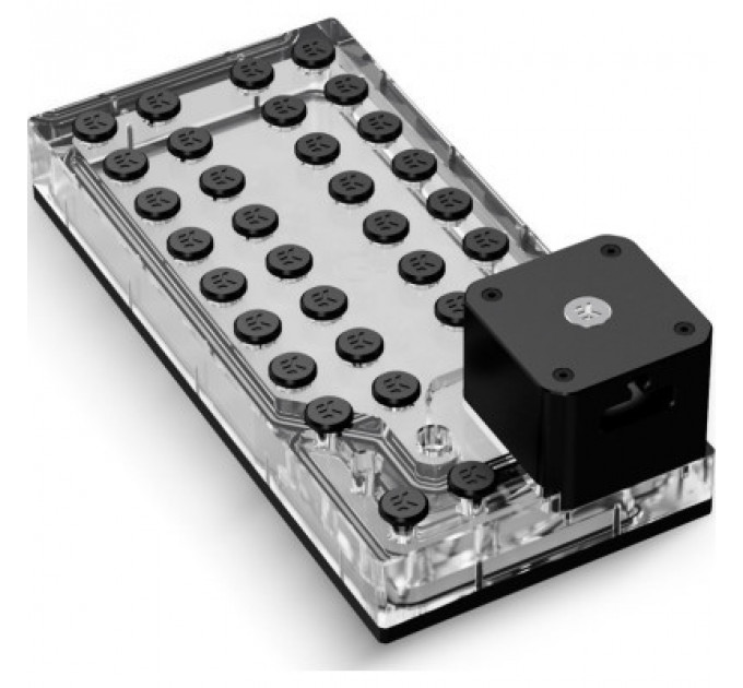 Резервуар для СРО Ekwb EK-QuantumX Loophole Distroplate D5 PWM - Black (3831109908440) (3831109908440)