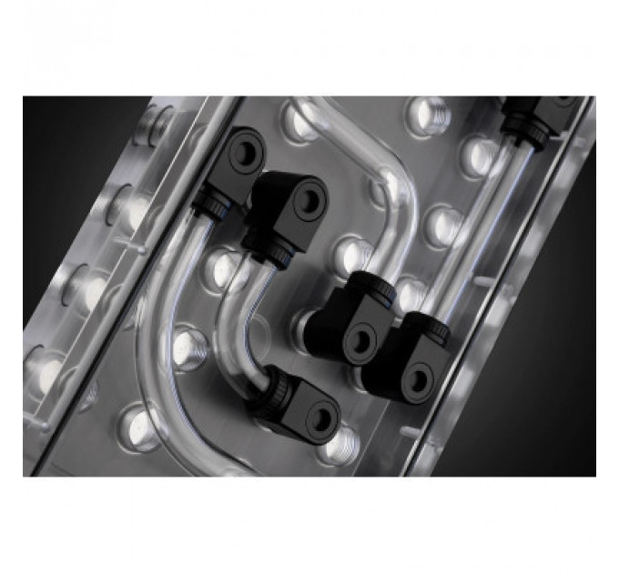 Резервуар для СРО Ekwb EK-QuantumX Loophole Distroplate D5 PWM - Black (3831109908440) (3831109908440)